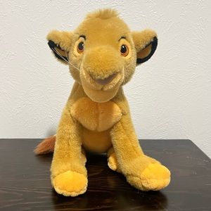 Vintage Disney Simba plush